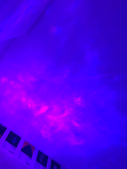 OceanSleep Rotating Water Projector Night Light